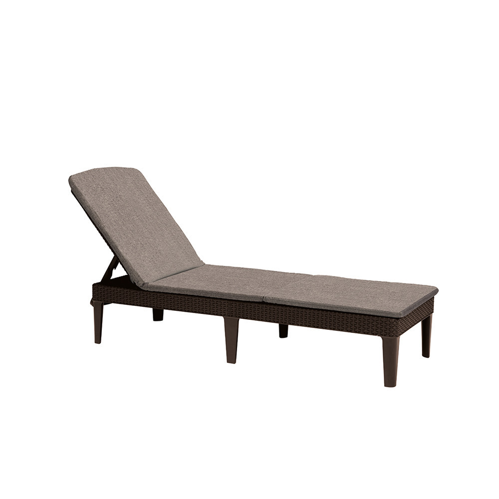 Curver Șezlong de grădină Jaipur cu pernă Mobalis Homvera