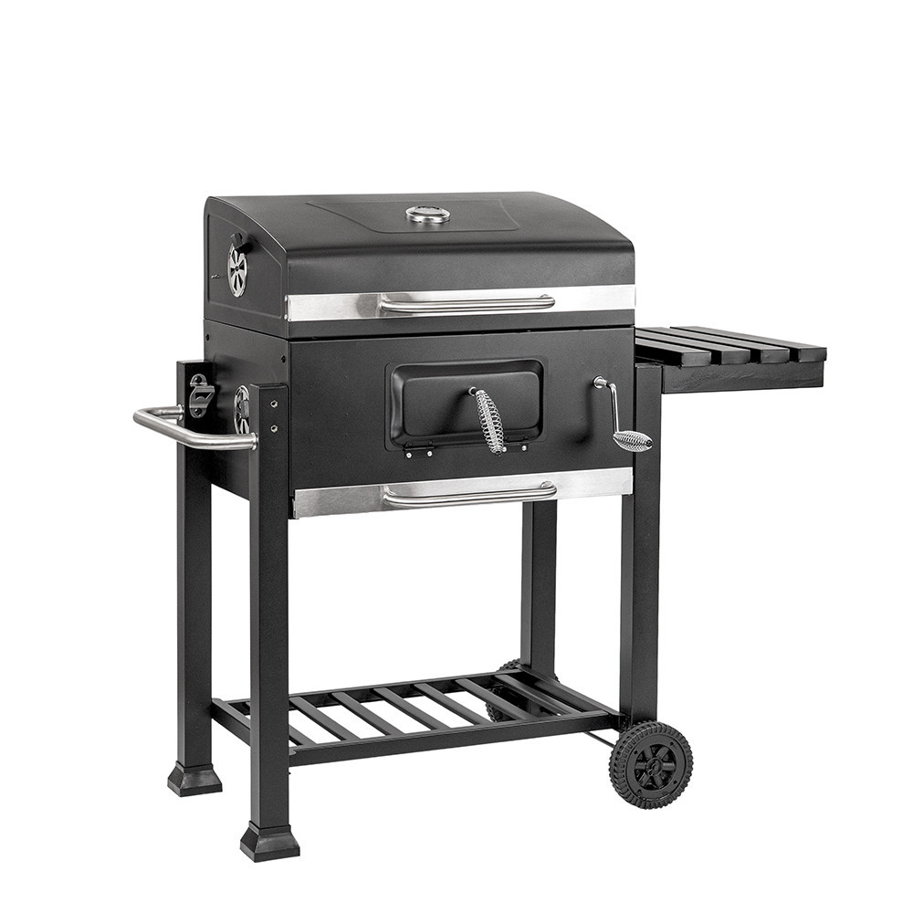 Leziter Grătar de grădină multifuncțional cu cărbune Mobalis Homvera