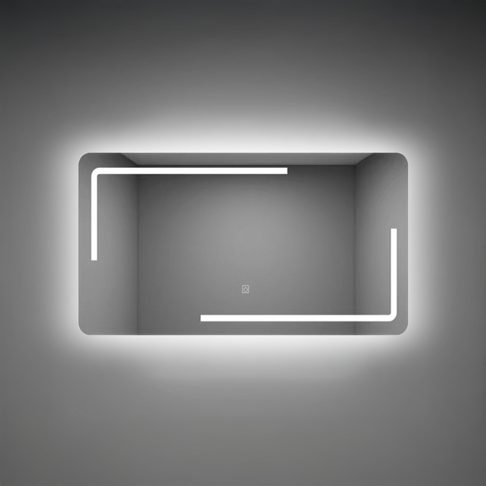 Leziter Oglindă Ada 100 cu iluminare LED Mobalis Homvera