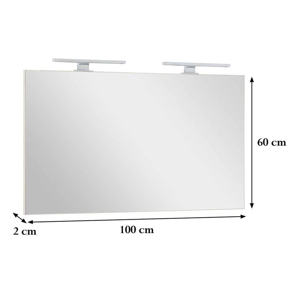 Leziter Oglindă Cube 100 Mobalis Homvera