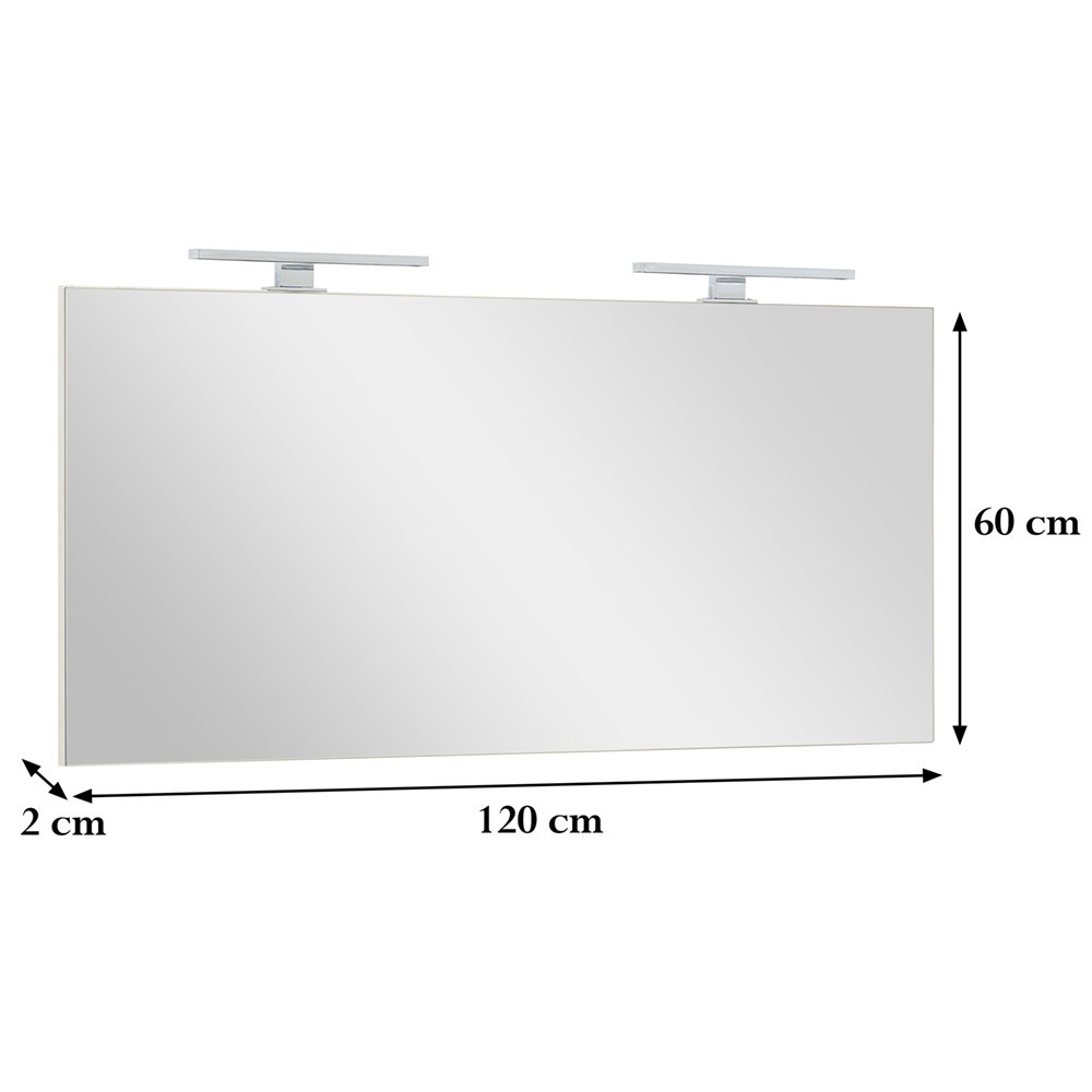 Leziter Oglindă Cube 120 Mobalis Homvera