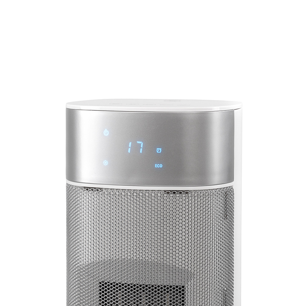 Leziter Ventilator coloană cu încălzire electrică Alizee 1000W / 2000W Mobalis Homvera