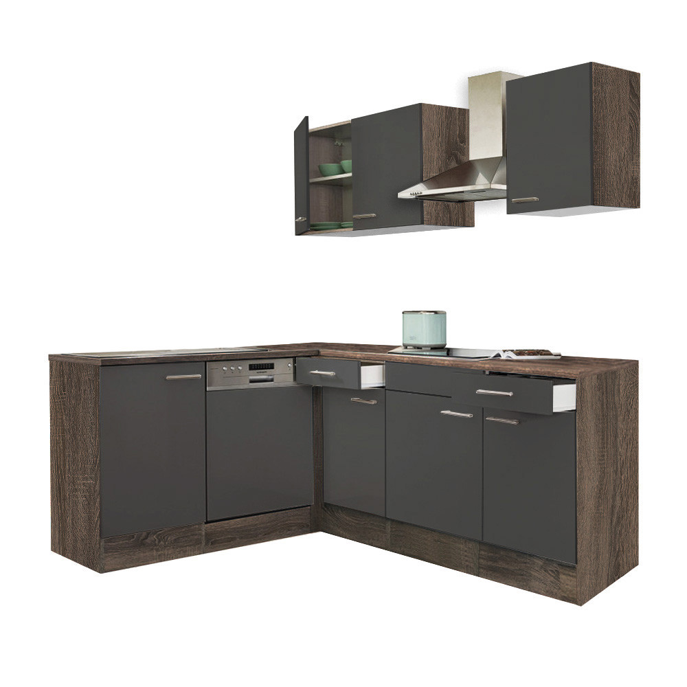 Leziter Mobilă de bucătărie de colț Yorki 220 Mobalis Homvera