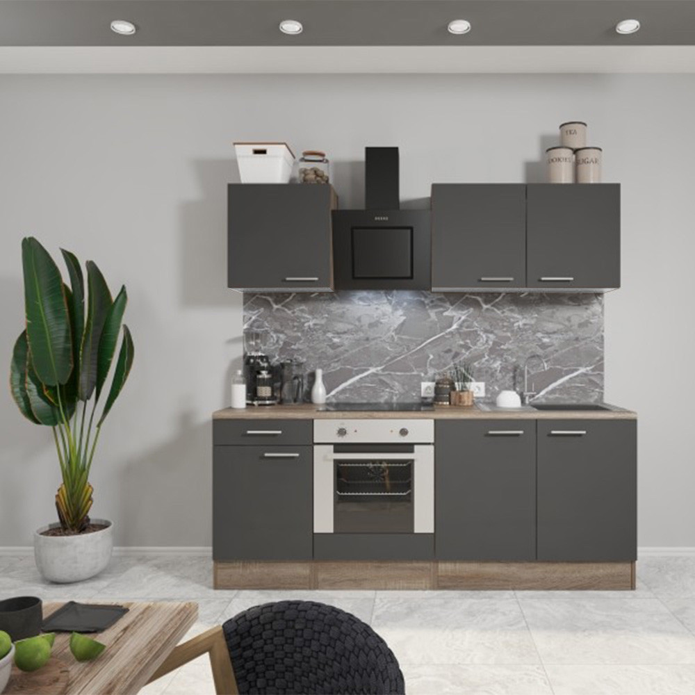 Leziter Mobilier de bucătărie Yorki 210, design cuptor inferior Mobalis Homvera