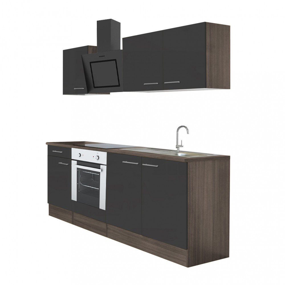 Leziter Mobilier de bucătărie Yorki 210, design cuptor inferior Mobalis Homvera