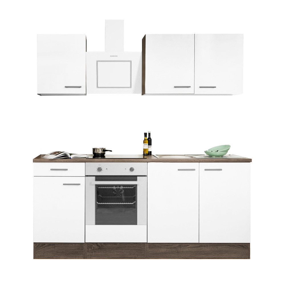 Leziter Mobilier de bucătărie Yorki 210, design cuptor inferior Mobalis Homvera