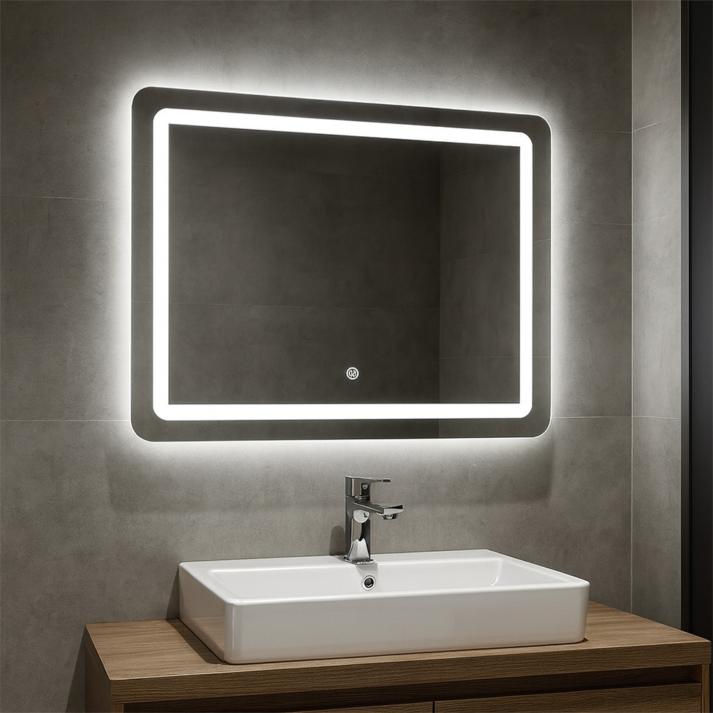 Leziter Oglindă Lum 80 cu iluminare LED Mobalis Homvera