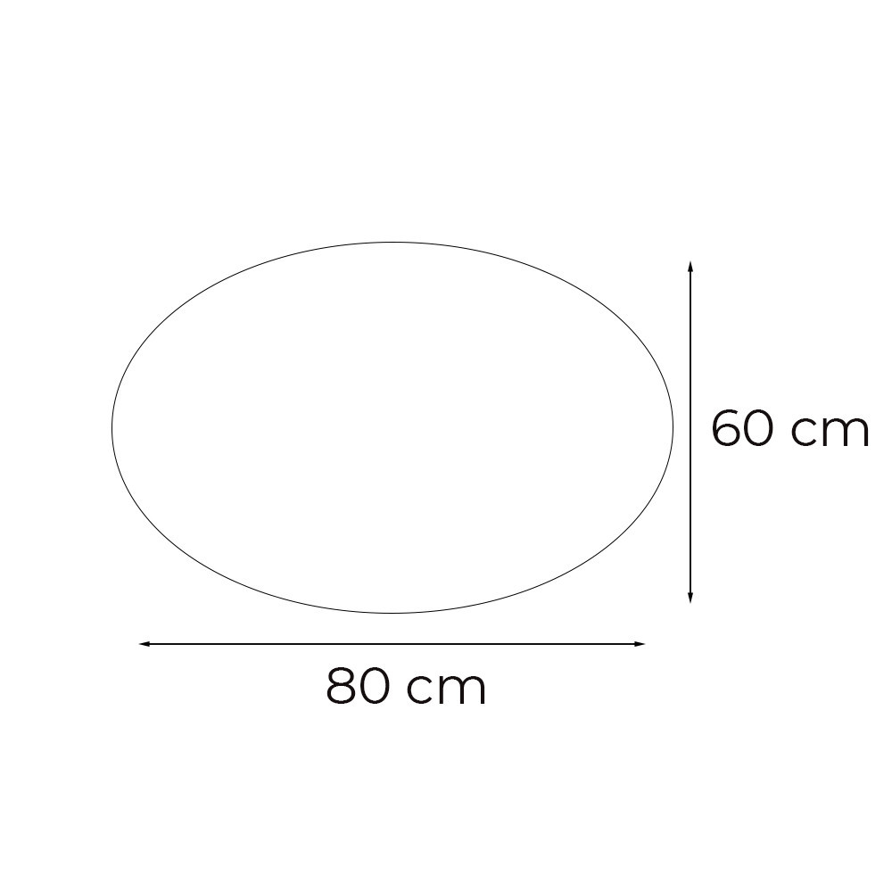 Leziter Oglindă Ria 80 cu iluminare LED Mobalis Homvera