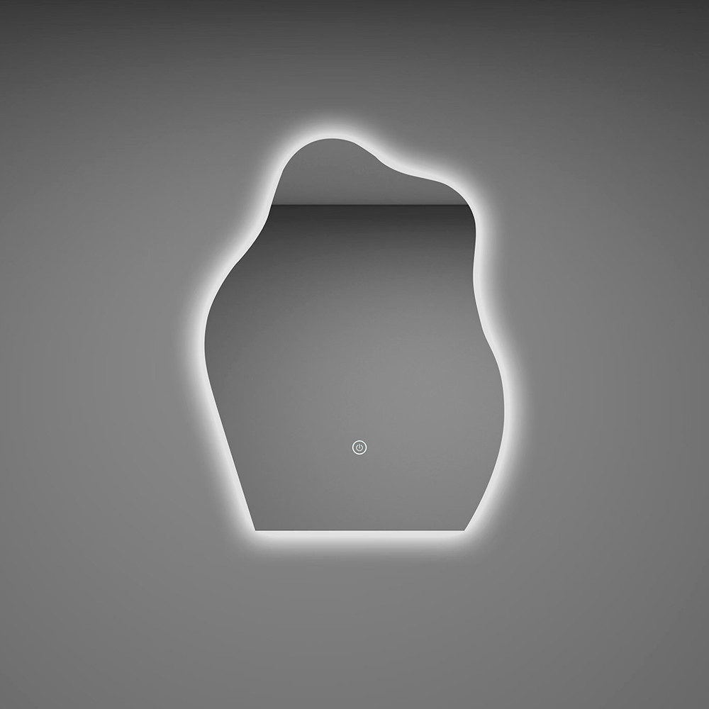 Leziter Oglindă Wave 60 cu iluminare LED Mobalis Homvera