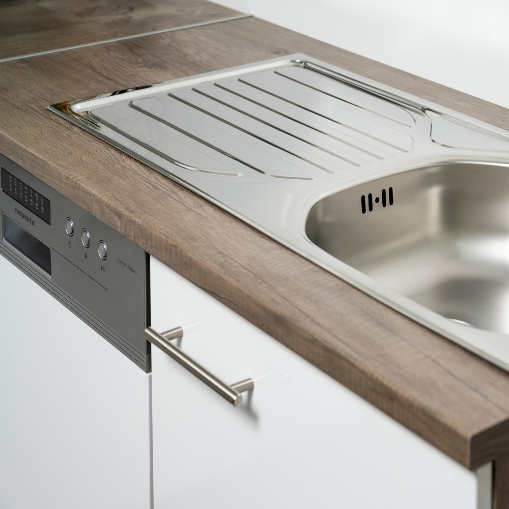 Leziter Unitate de bucătărie de colț Yorki 280 cu cuptor și cuptor cu microunde Mobalis Homvera