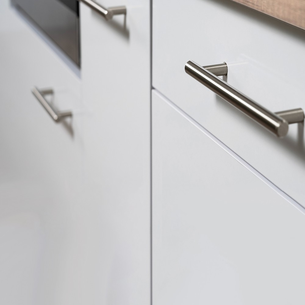 Leziter Mobilier de bucătărie Yorki 360 cu frigider cu congelator superior Mobalis Homvera