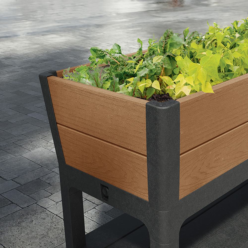 Curver Cutie de flori din plastic Darwin pentru grădină, RPO Mobalis Homvera