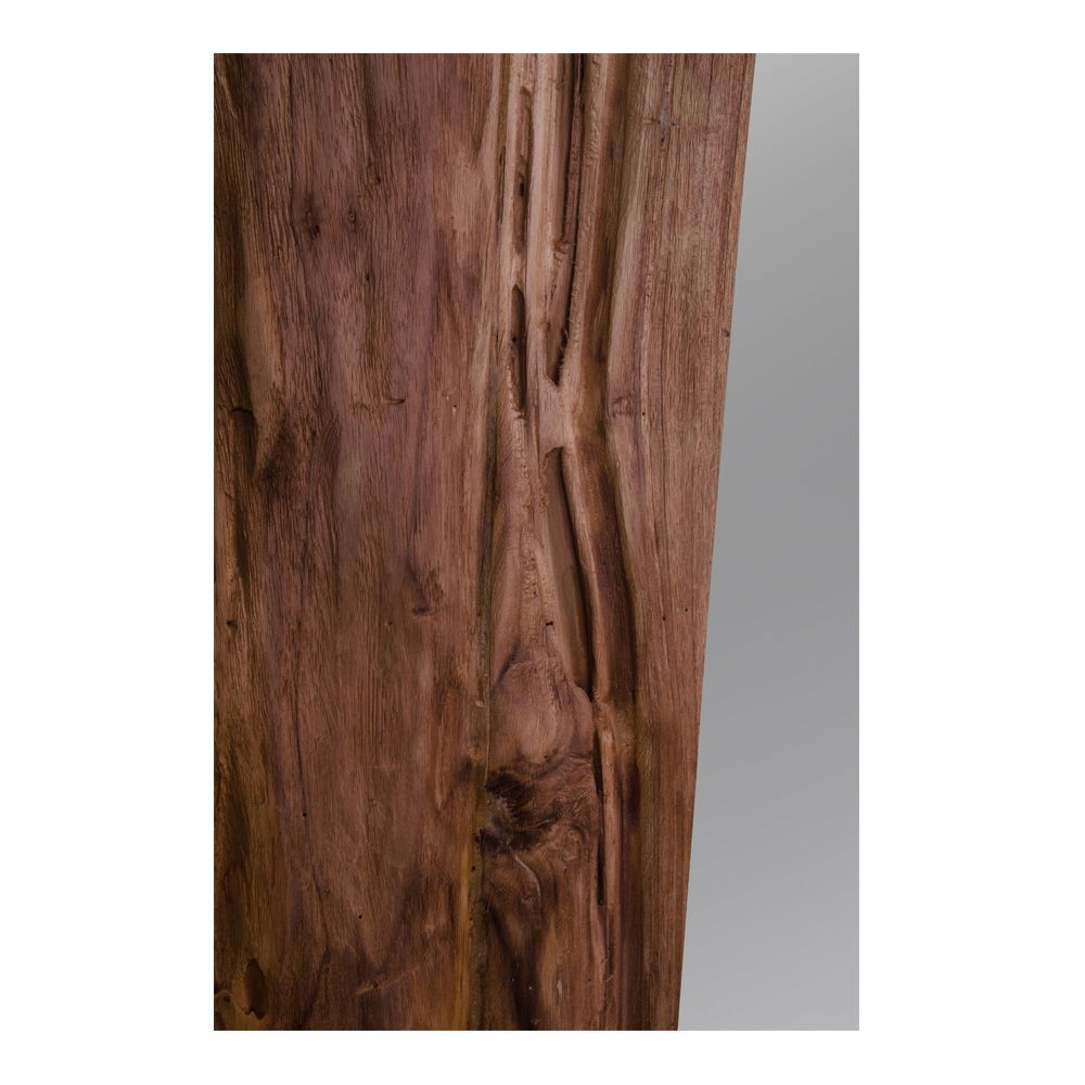 House Nordic Oglindă antică Granada, lemn de tec, natural, 101x180 cm Mobalis Homvera