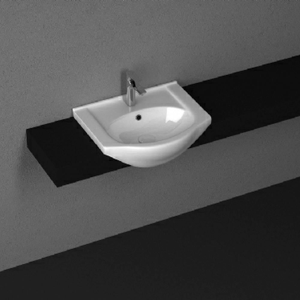 Leziter Lavoar ceramic cu aripi V55 55x42 cm Mobalis Homvera