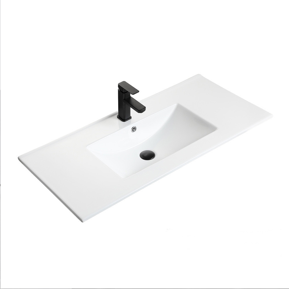 Leziter Lavoar cu 1 cuvă Flat Design 18x120x46 cm Mobalis Homvera