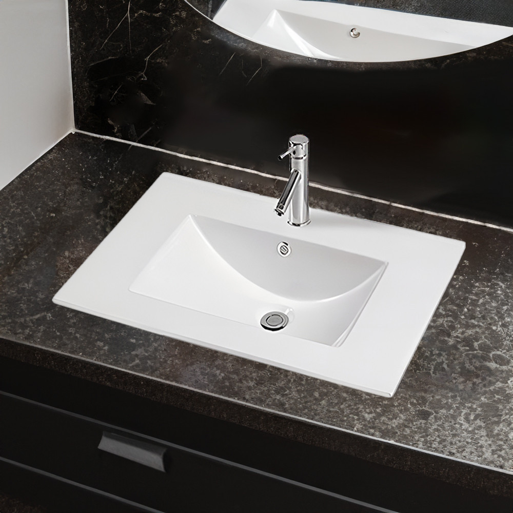 Leziter Lavoar cu design plat 18x60x46 cm Mobalis Homvera