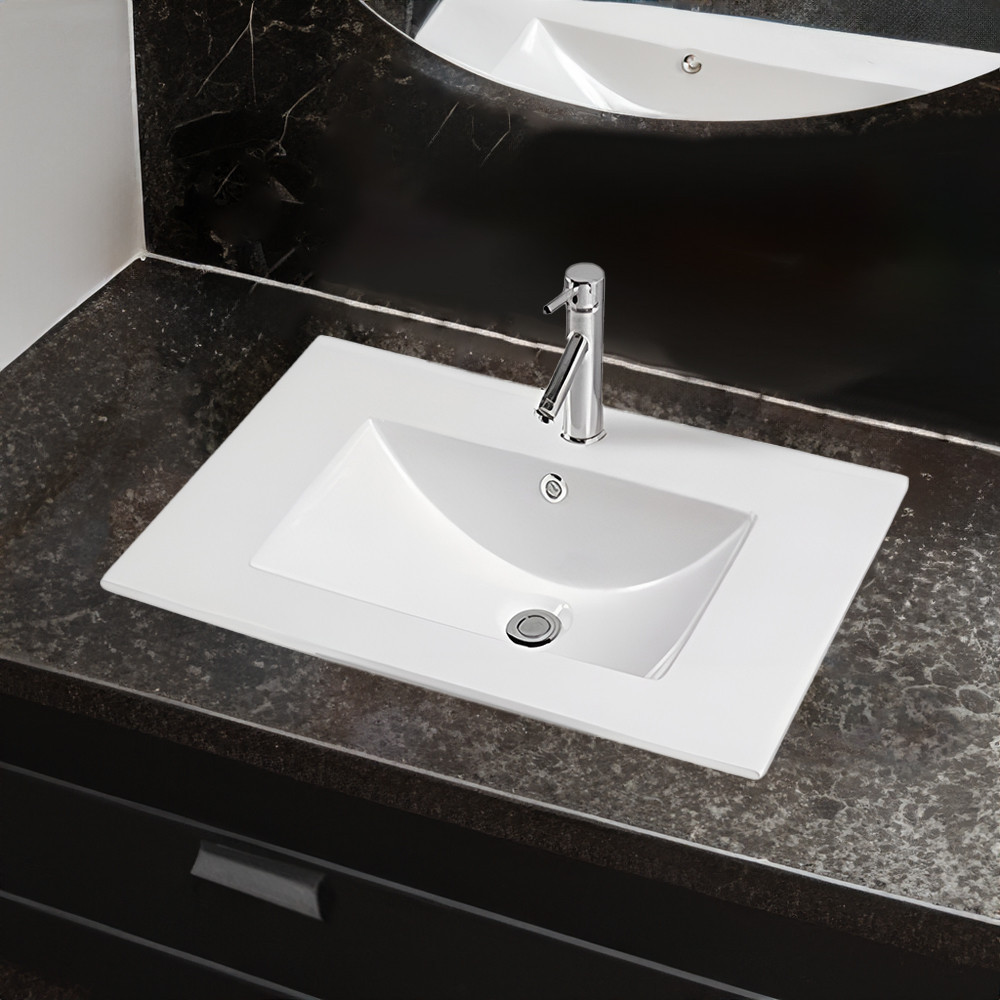 Leziter Lavoar cu design plat 18x81x46 cm Mobalis Homvera