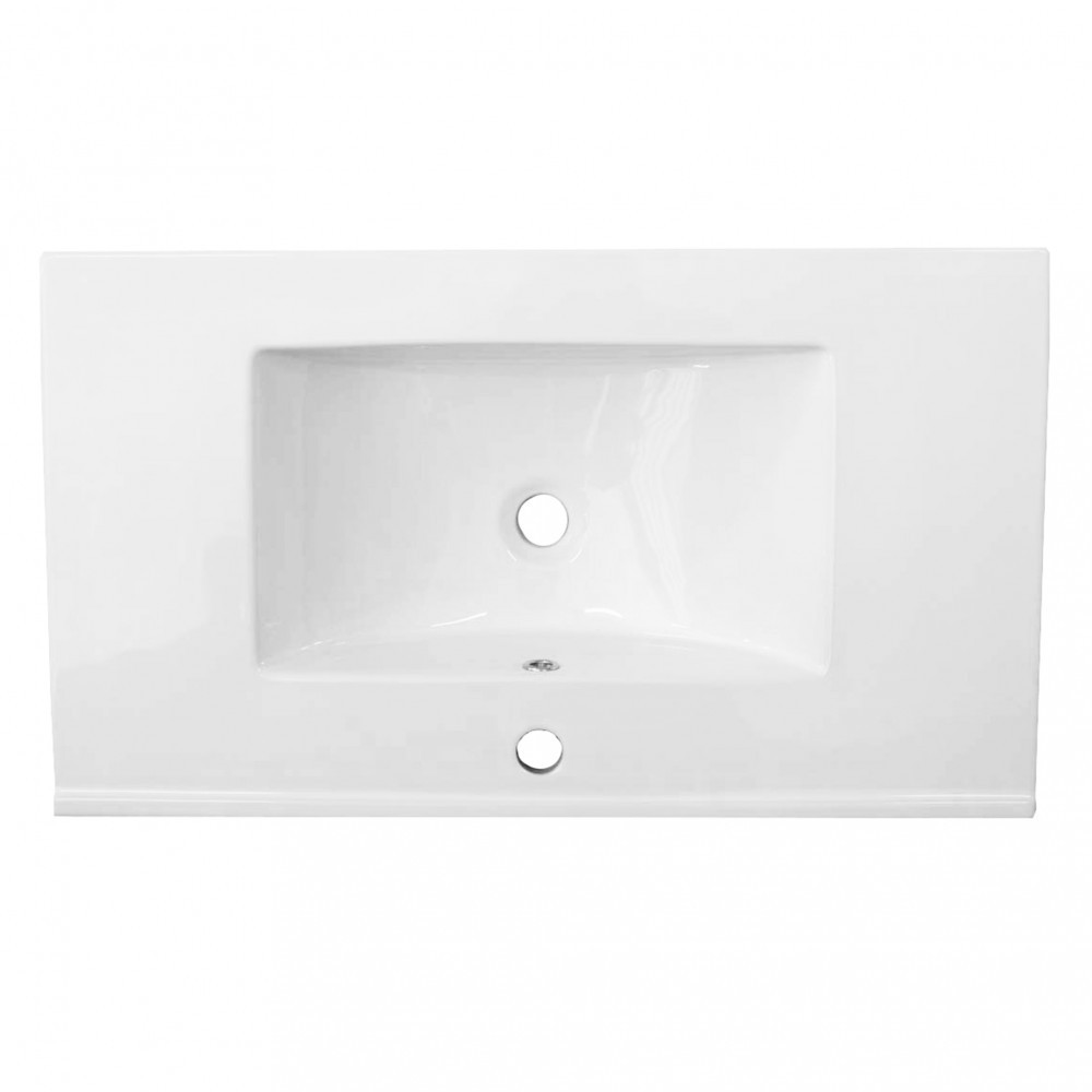 Leziter Lavoar cu design plat 18x81x46 cm Mobalis Homvera