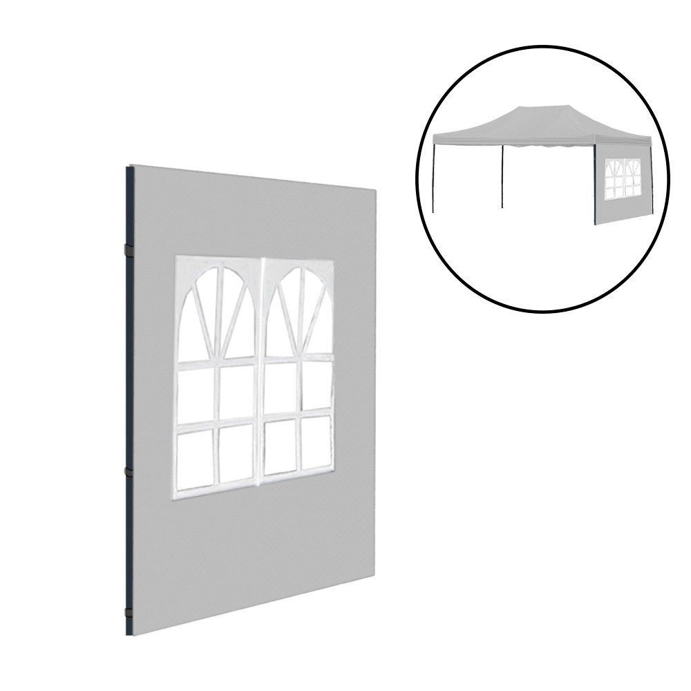 Leziter Foișor de grădină cu prelată laterală pentru fereastră 3x4,5 m Mobalis Homvera