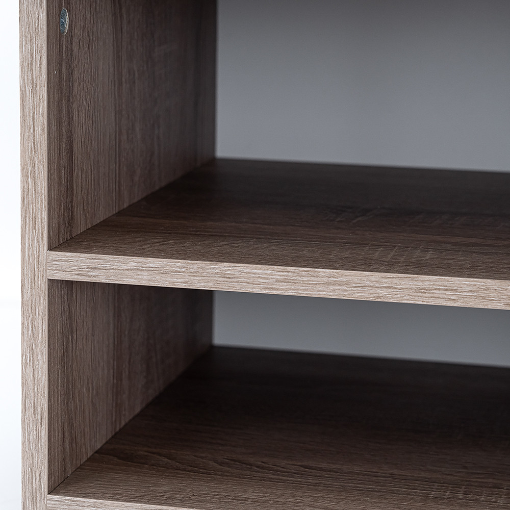 Leziter Noptieră Miami deschisă 40x40 cm stejar York-stejar York Mobalis Homvera