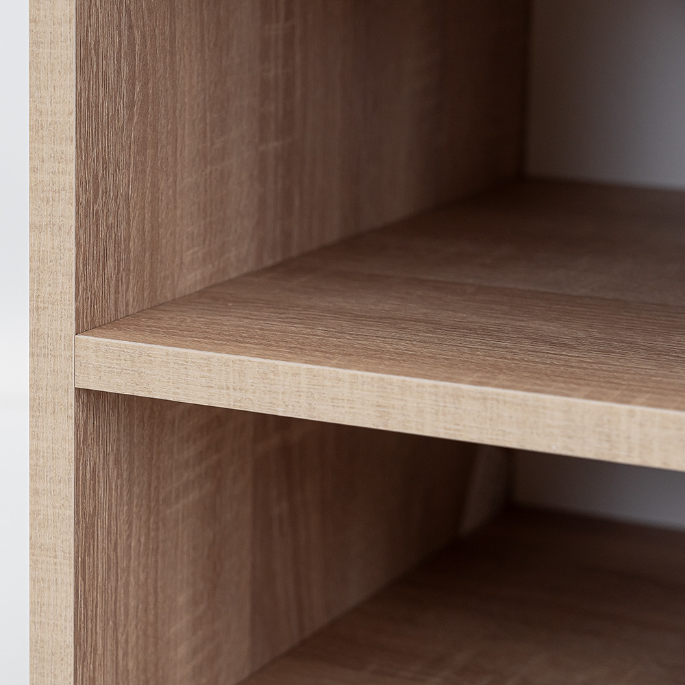 Leziter Noptieră Miami deschisă 40x40 cm stejar sonoma-stejar sonoma Mobalis Homvera