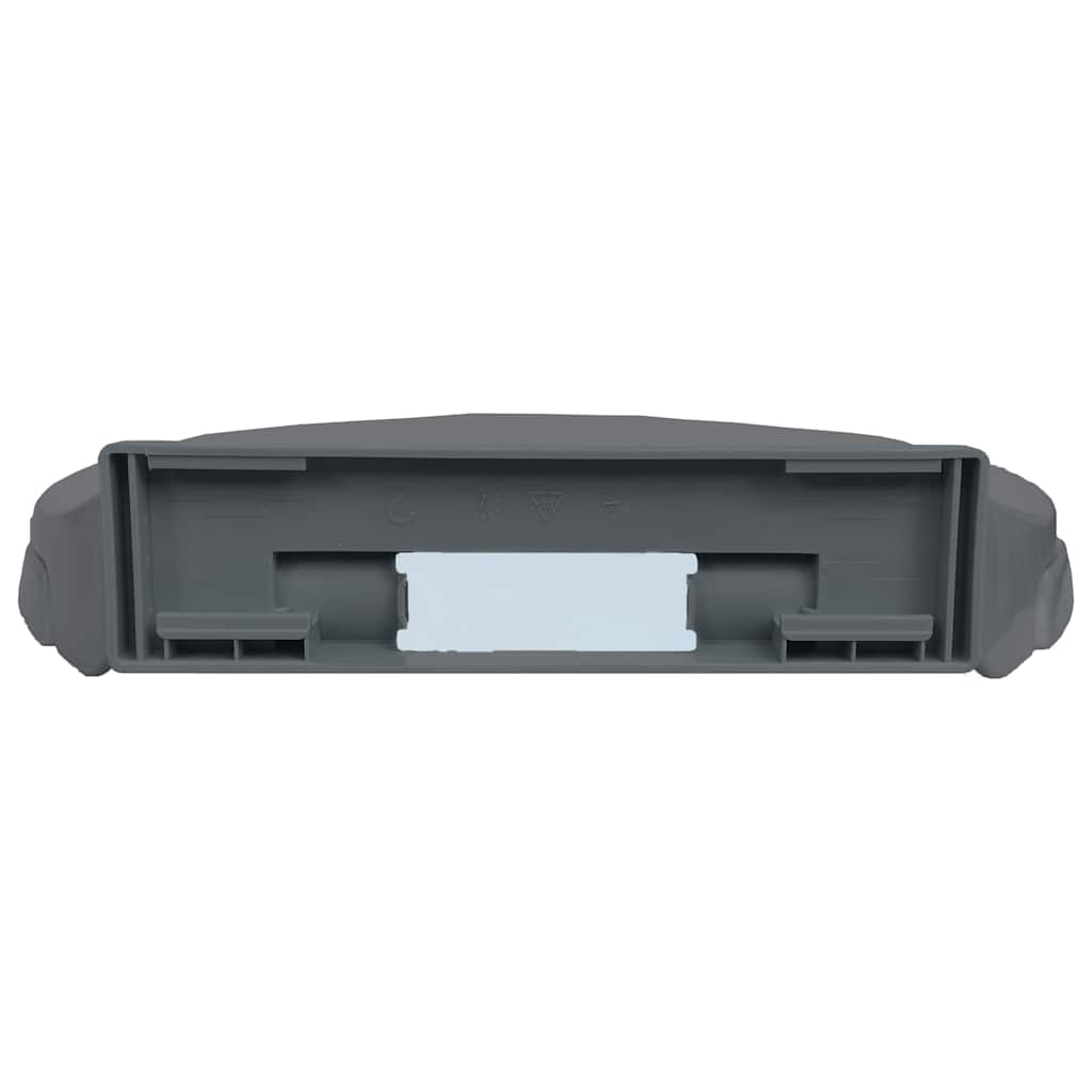 Capac WC cu închidere silențioasă, gri, oval GartenMobel Dekor