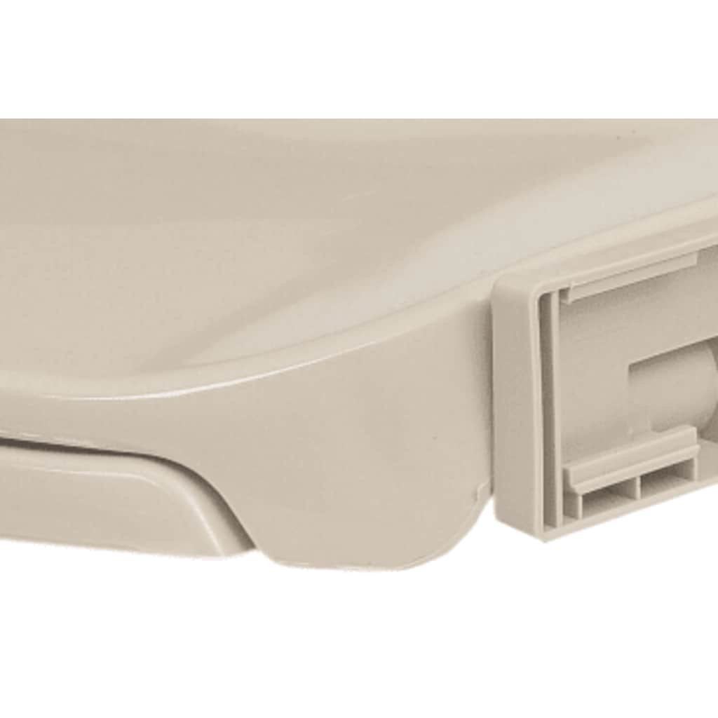 Capac WC cu închidere silențioasă, roz caisă, oval GartenMobel Dekor