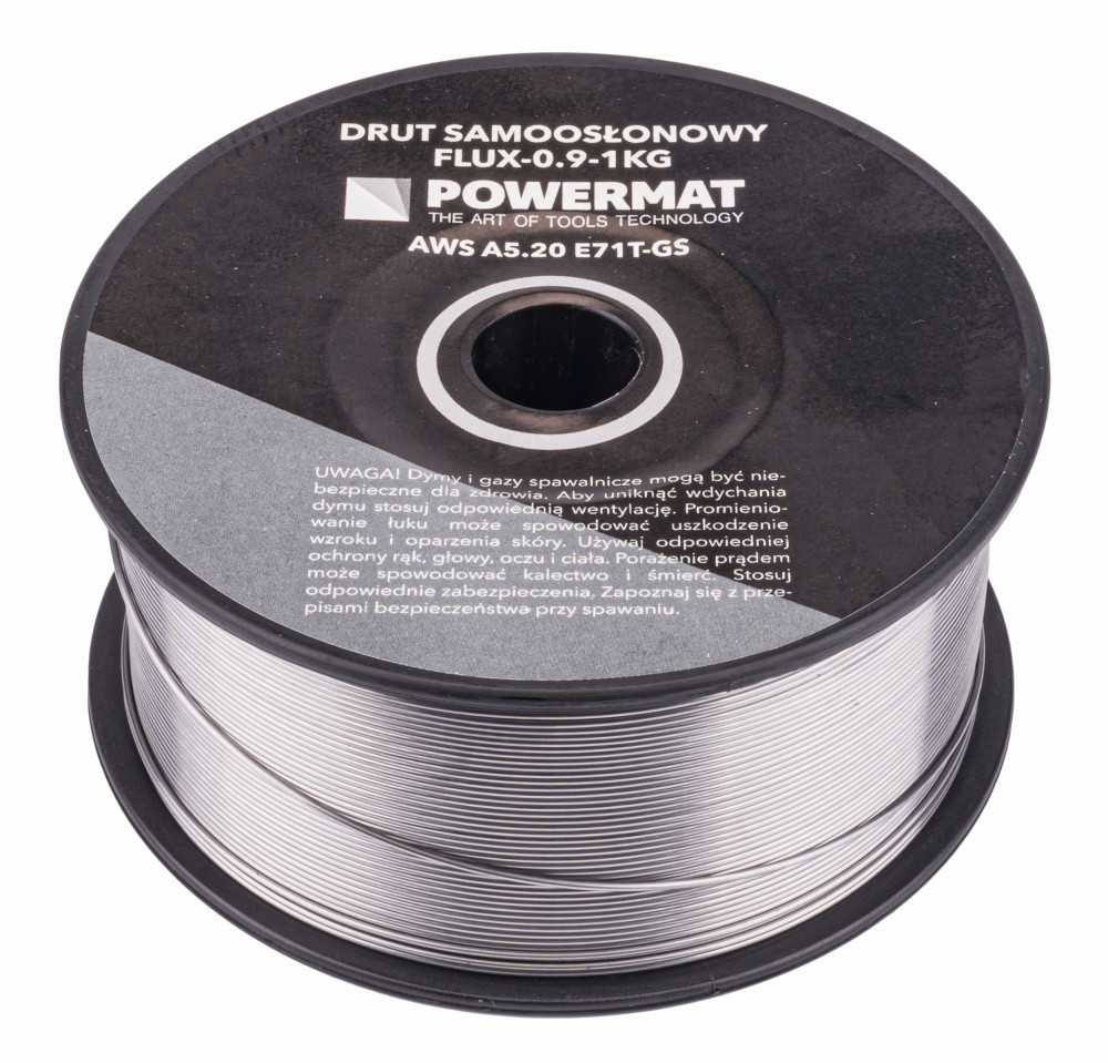 Powermat Sârmă de sudură 0.9mm 1kg FLUX-0.9-1KG Mobalis Homvera