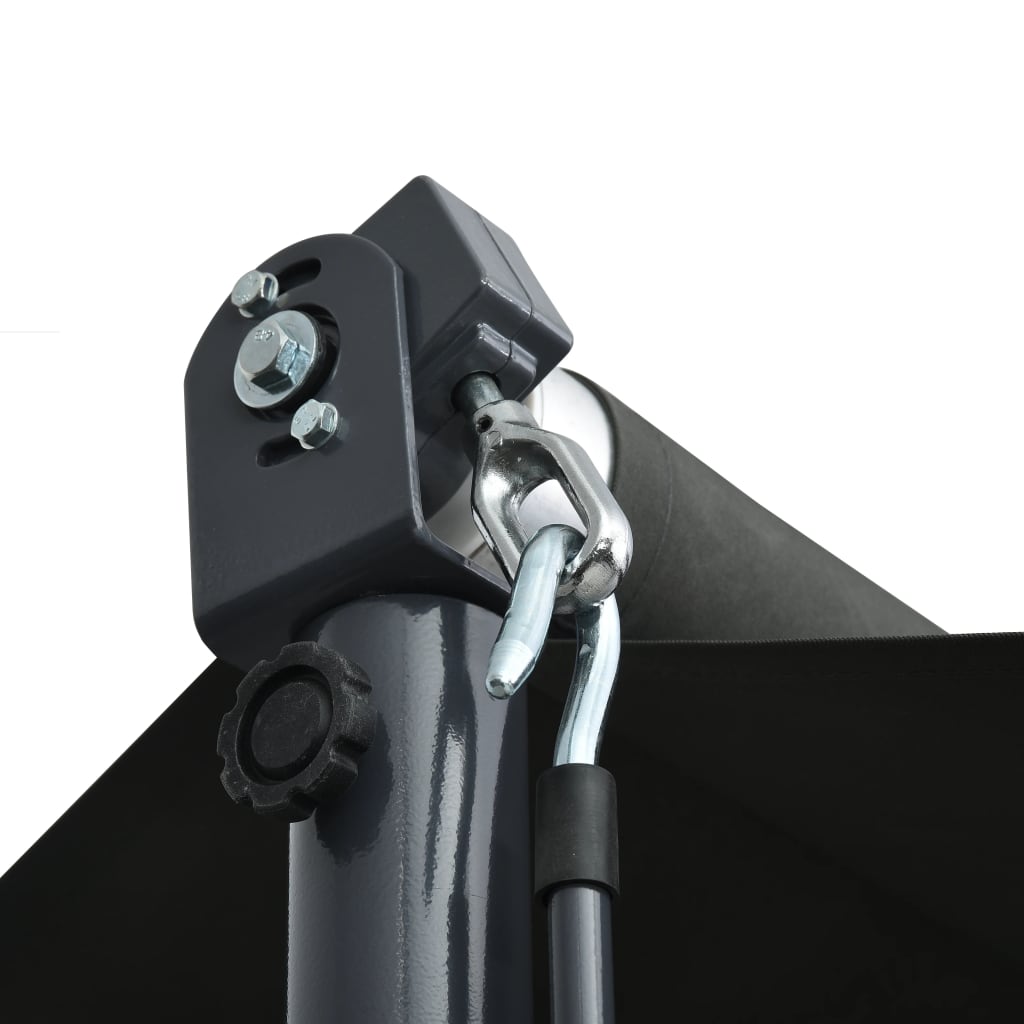 Copertină cu structură independentă, antracit, 300 x 300 cm GartenMobel Dekor