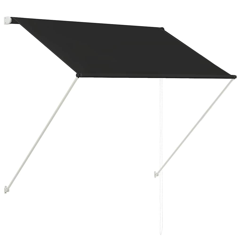 Copertină retractabilă, antracit, 100 x 150 cm GartenMobel Dekor
