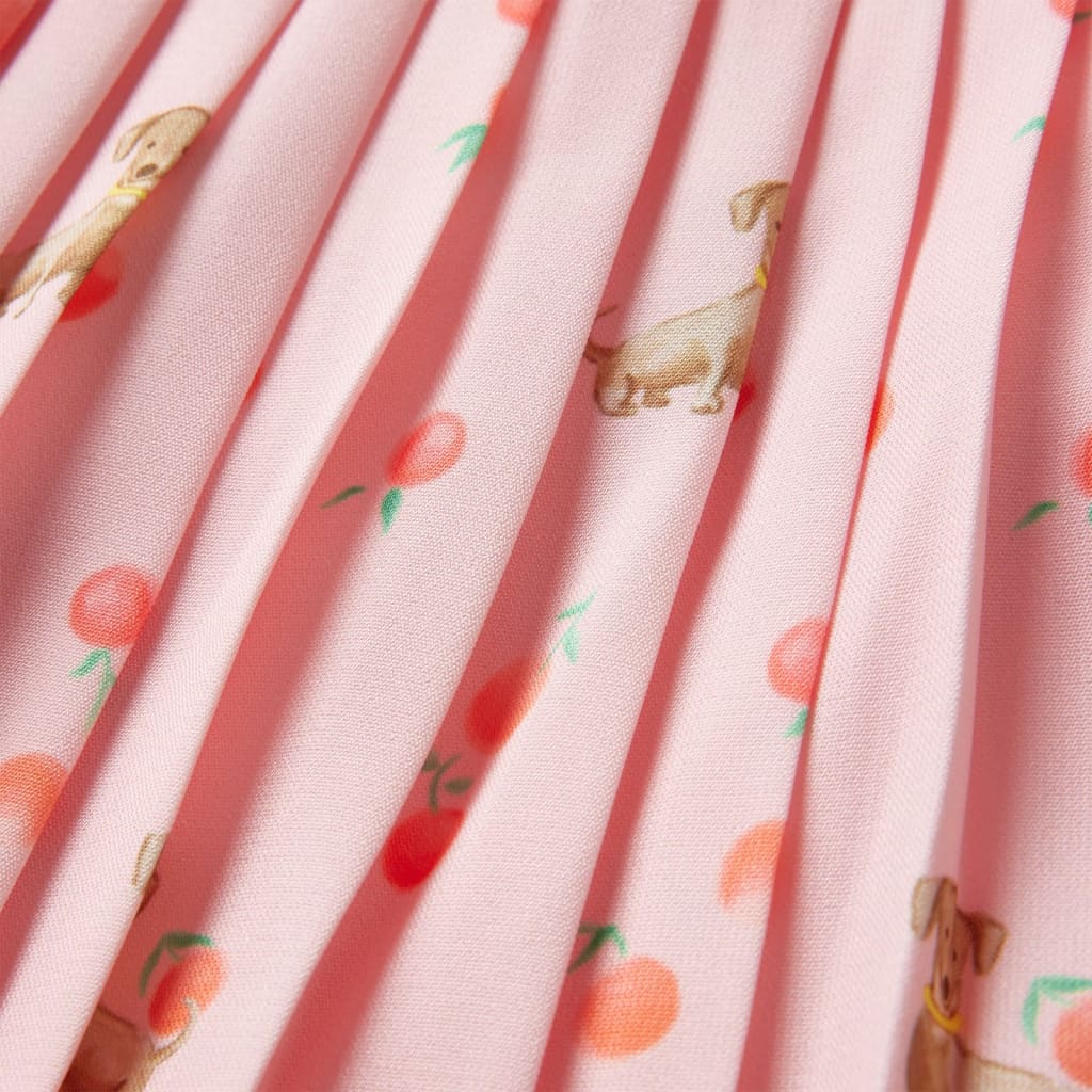 Fusta plisata copii portocaliu deschis 104 GartenMobel Dekor