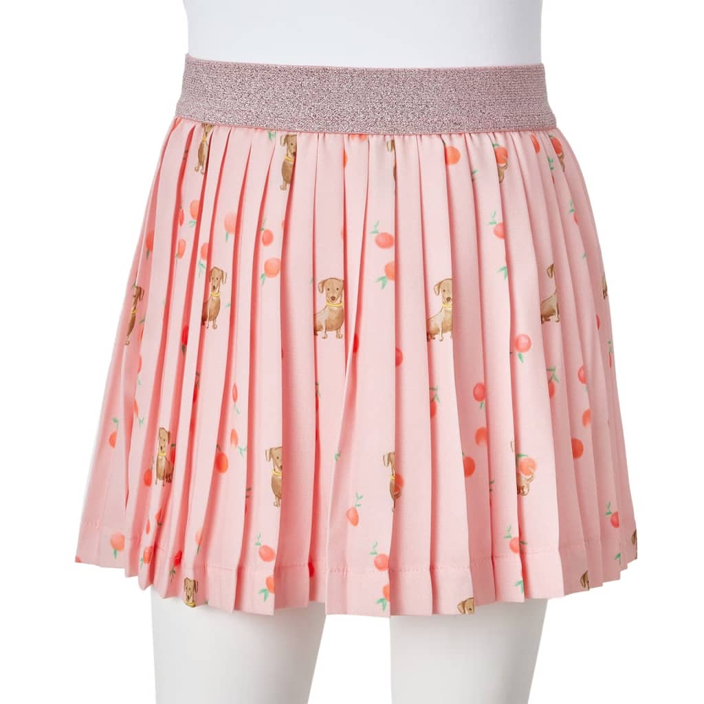 Fusta plisata copii portocaliu deschis 140 GartenMobel Dekor