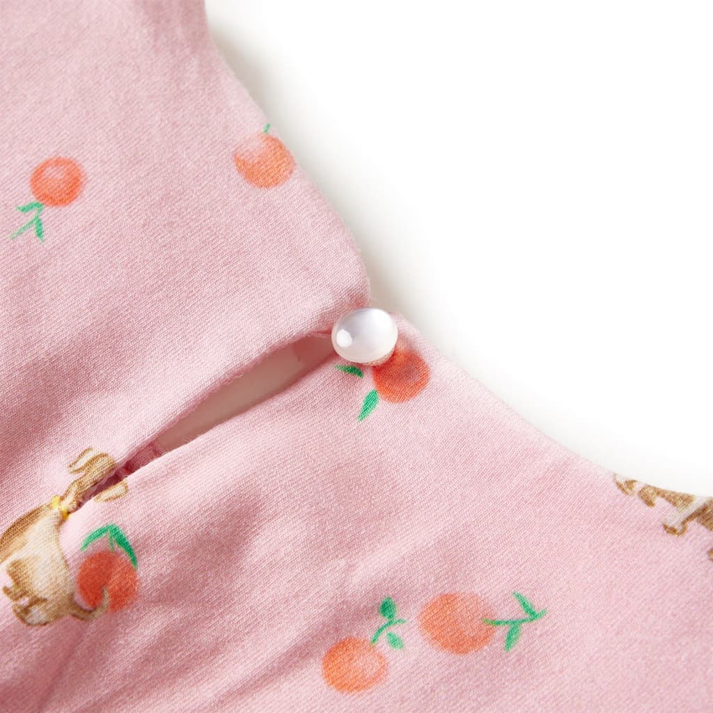 Rochie copii cu șnur, portocaliu deschis, 92 GartenMobel Dekor