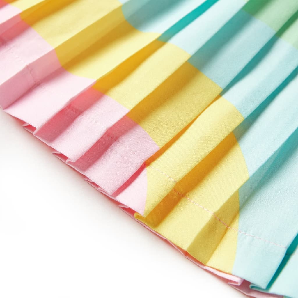 Fustă plisată pentru copii, roz deschis, 140 GartenMobel Dekor