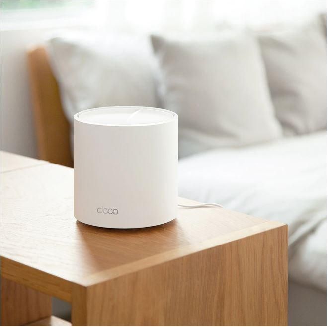 Sistem Mesh WiFi 6 Dual Band AX3000 TP-Link - DECO X50(3-PACK) SafetyGuard Surveillance