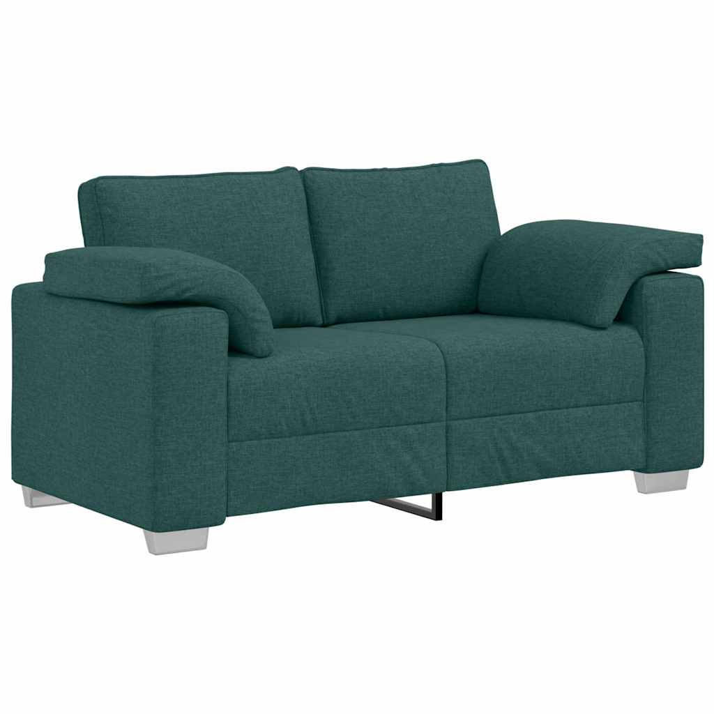 Set de canapea 2 pcs Verde închis 219 x 77 x 82 cm țesătură GartenMobel Dekor