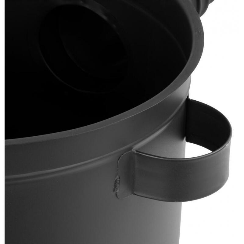 Soba cu ceaun/tuci, cu burlane, 36 cm, ceaun de 14 L, polonic, lingura de lemn, Artool GartenVIP DiyLine