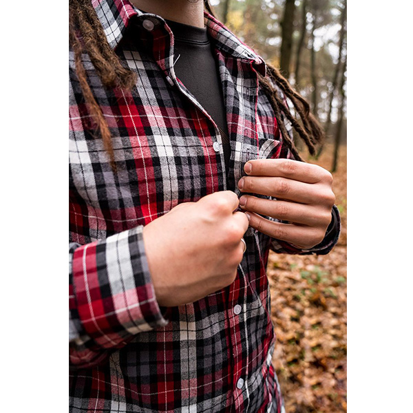 Camasa de flanela rosu-negru-alb Neo Tools 81-540 HardWork ToolsRange