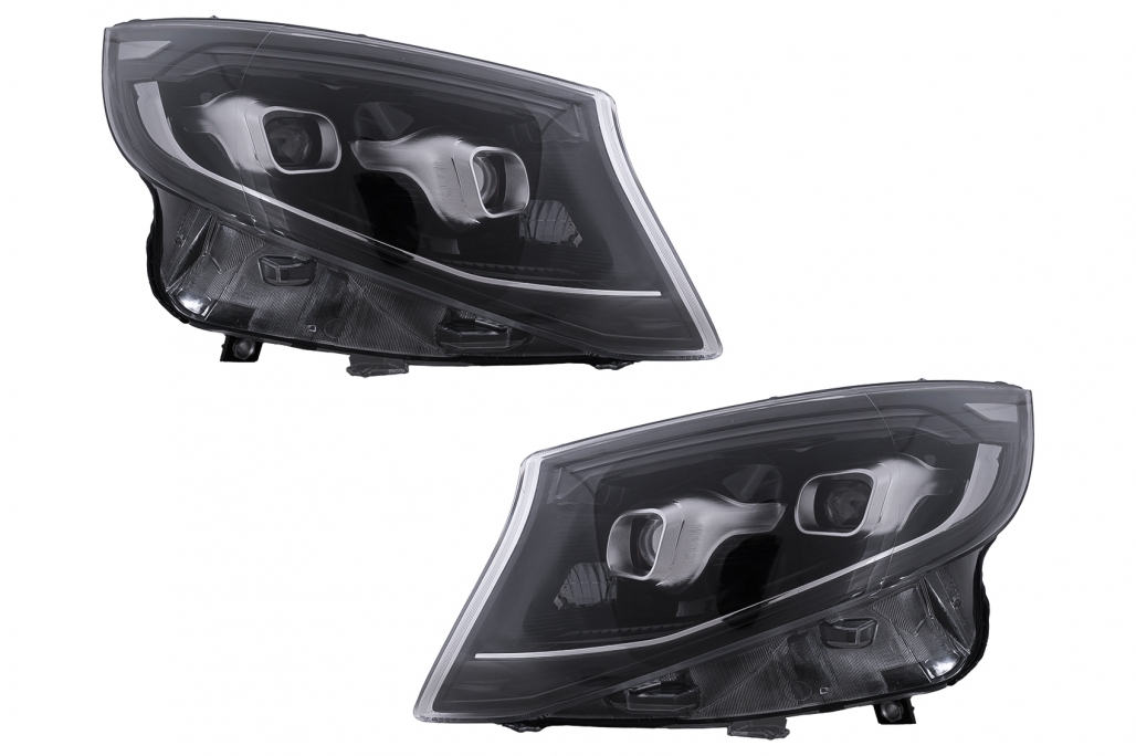 Kit Exterior Complet Mercedes V-Class W447 (2014-03.2019) Conversie la 2020 Design Performance AutoTuning