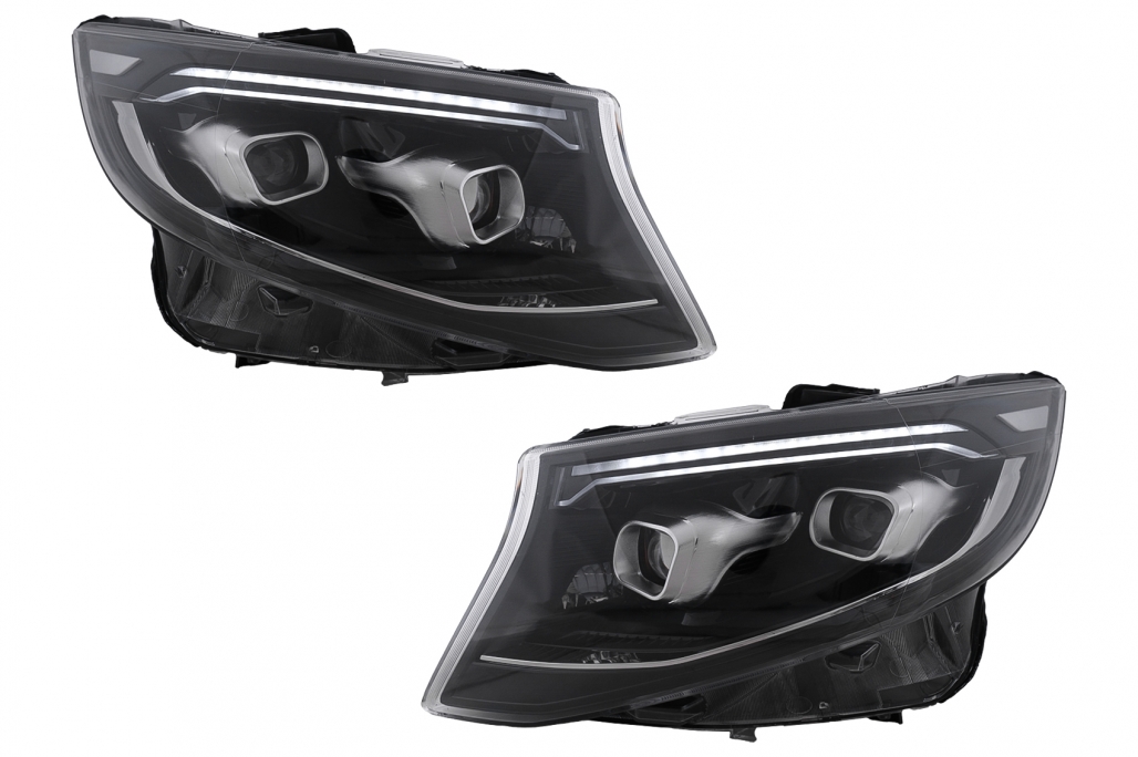 Kit Exterior Complet Mercedes V-Class W447 (2014-03.2019) Conversie la 2020 Design Performance AutoTuning