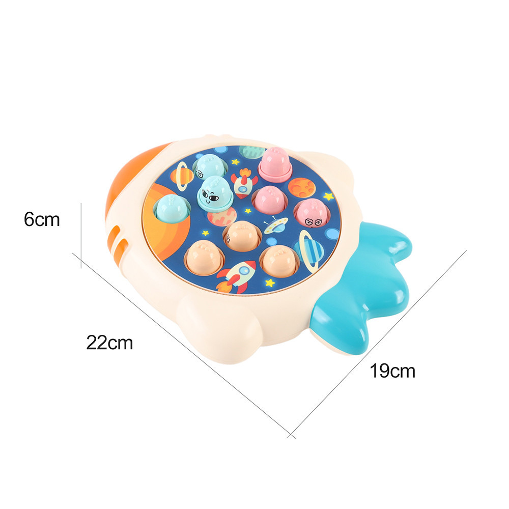 Leziter Joc de societate de tip „Planet Chase” cu ciocane, Whack-A-Mole Mobalis Homvera