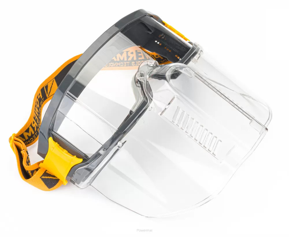 Powermat Ochelari de protecție cu mască de ventilație PM-GO-OG4 Mobalis Homvera