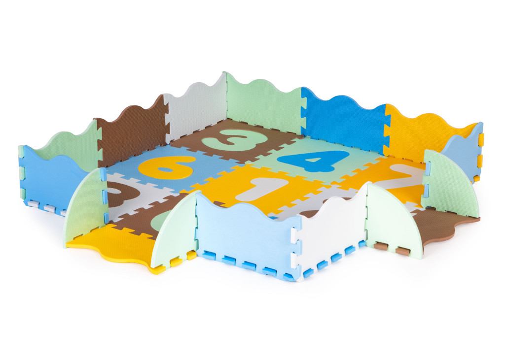 Homelux Covoraș puzzle educativ din spumă Mobalis Homvera