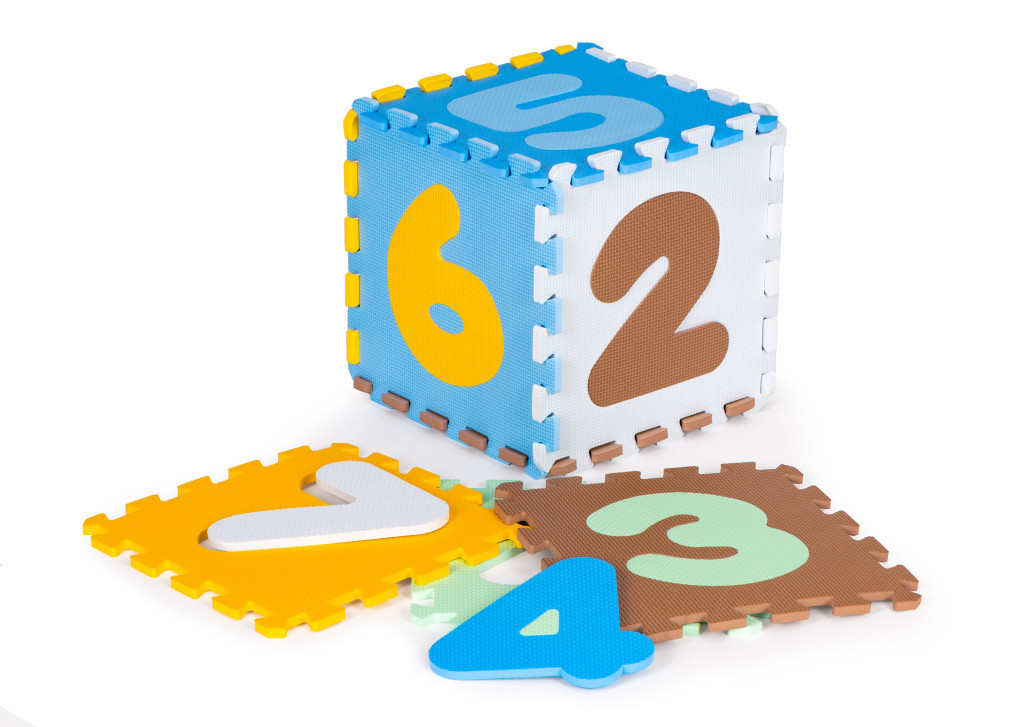 Homelux Covoraș puzzle educativ din spumă Mobalis Homvera