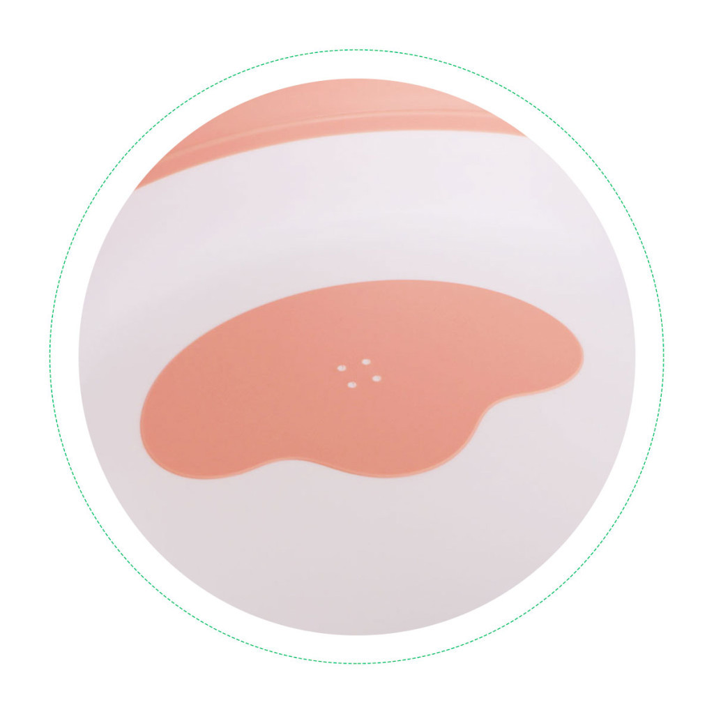 Homelux Cadă de baie pentru bebeluși cu scurgere pliabilă roz Mobalis Homvera