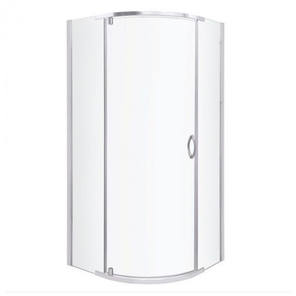 Kerra Cabină de duș curbată Splash 80x80 cm fără cădiță Mobalis Homvera