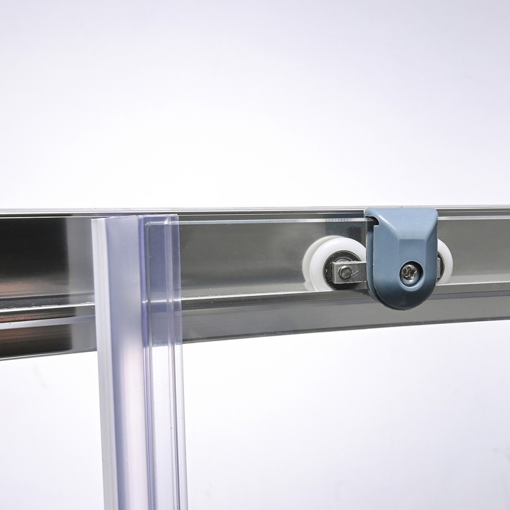 Leziter Cabină de duș curbată Spirit Matrix 80x80 cm fără cădiță de duș Mobalis Homvera