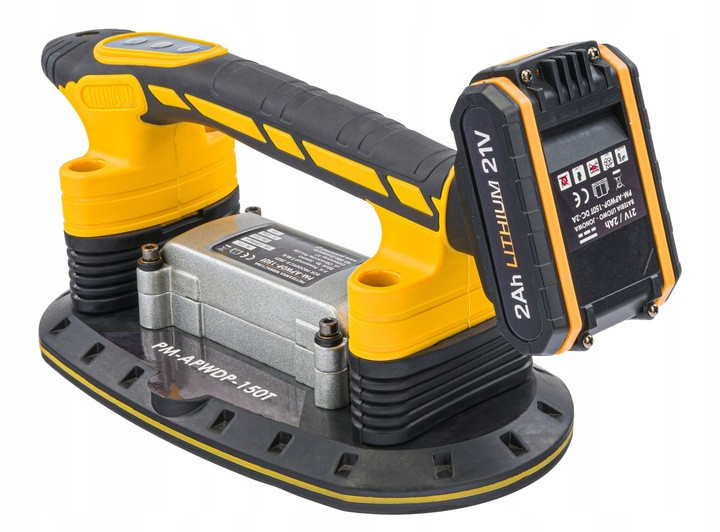 Powermat Ventuză vibratoare 2xACCU 21V PM-APWDP-150T Mobalis Homvera