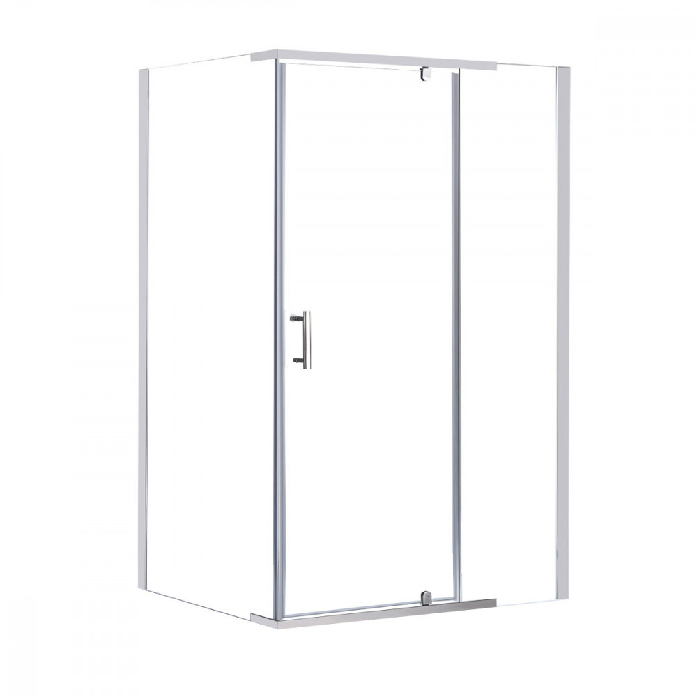 Leziter Cabină de duș asimetrică Galatro 80x120 cm fără cădiță de duș Mobalis Homvera