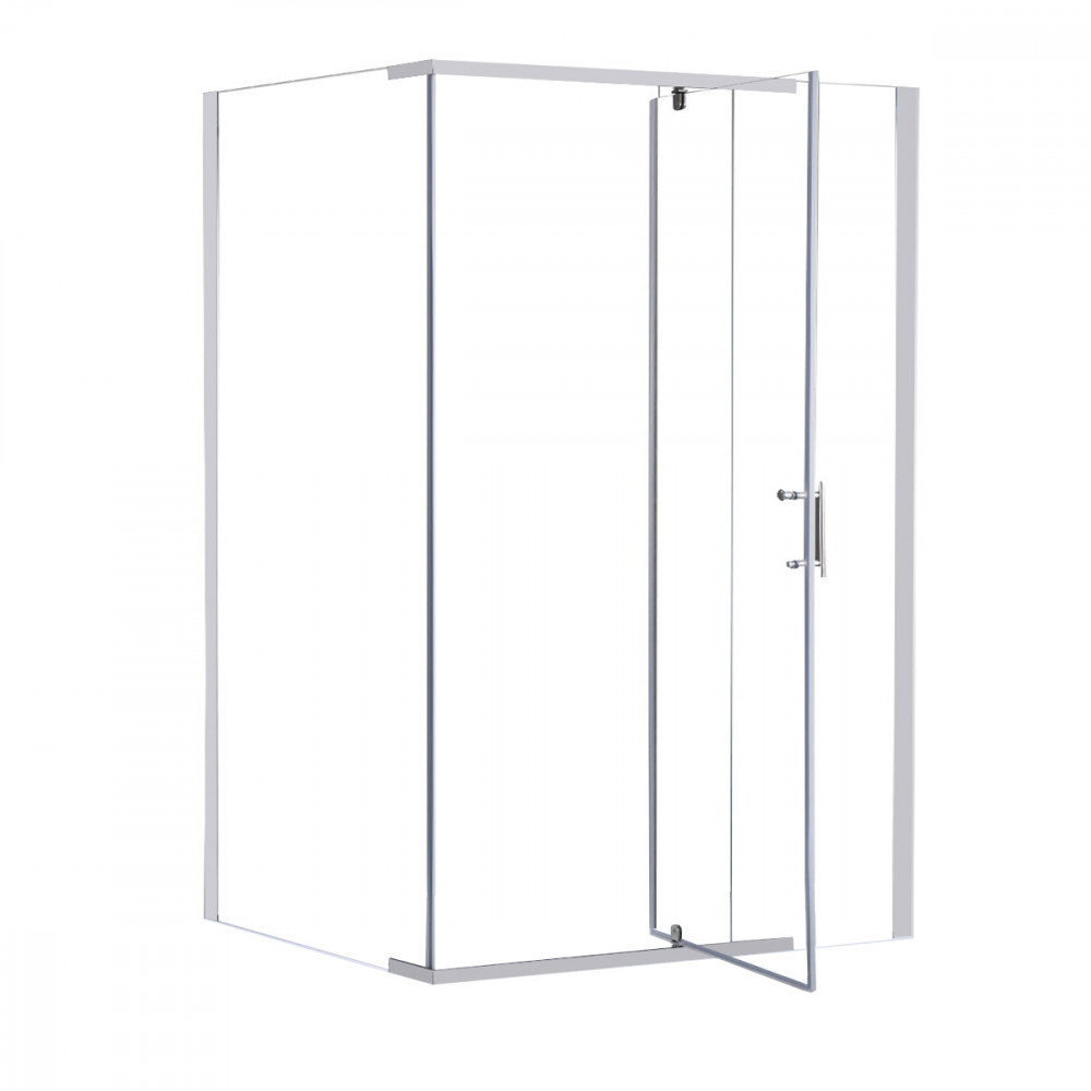 Leziter Cabină de duș asimetrică Galatro 80x120 cm fără cădiță de duș Mobalis Homvera